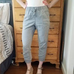 J Crew linen joggers